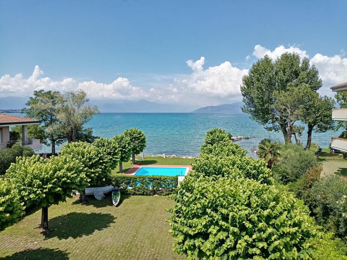Casa Lugana 15 - Monolocale Con Piscina Fronte Lago 시르미오네 외부 사진