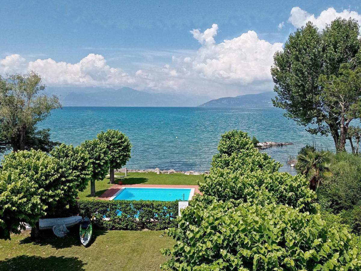 Casa Lugana 15 - Monolocale Con Piscina Fronte Lago 시르미오네 외부 사진